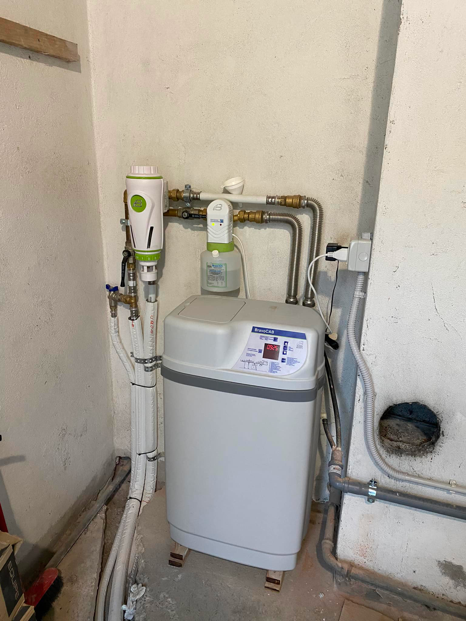 Addolcitore Acqua Brevetti installato a Conselve